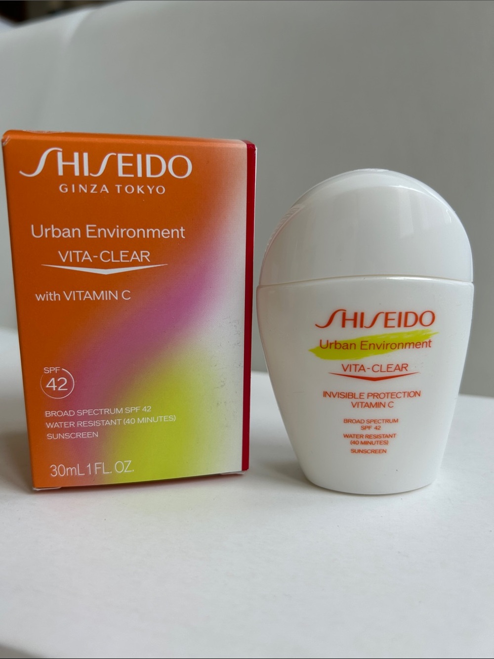 Shiseido Urban Environment Vita-Clear SPF 42 Sunscreen